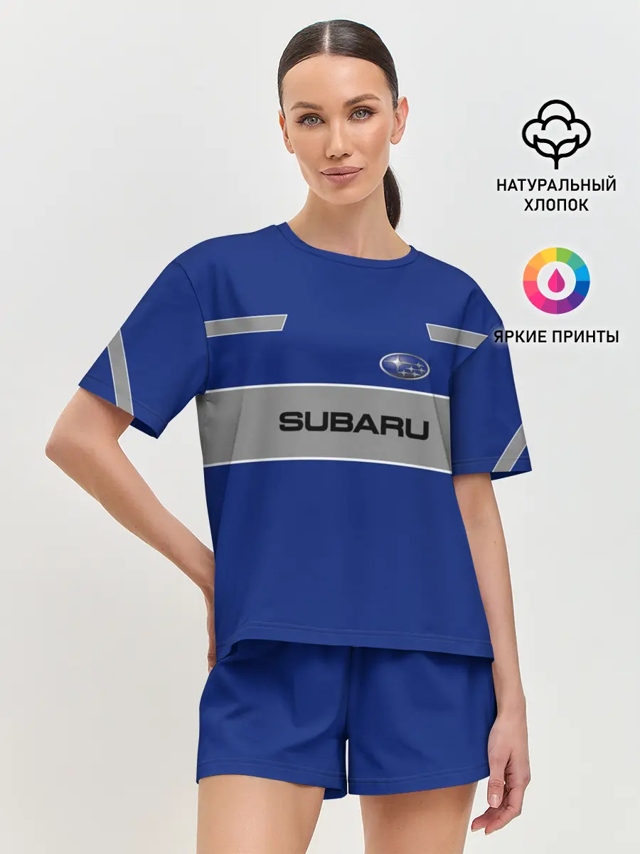Женская пижама с шортами / Subaru