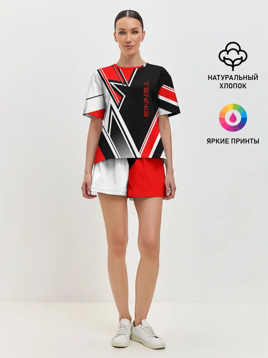 Женская пижама с шортами / Tennis