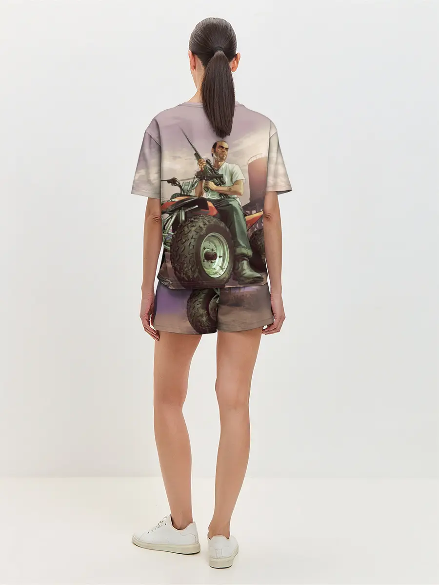 Женская пижама с шортами / Grand Theft Auto