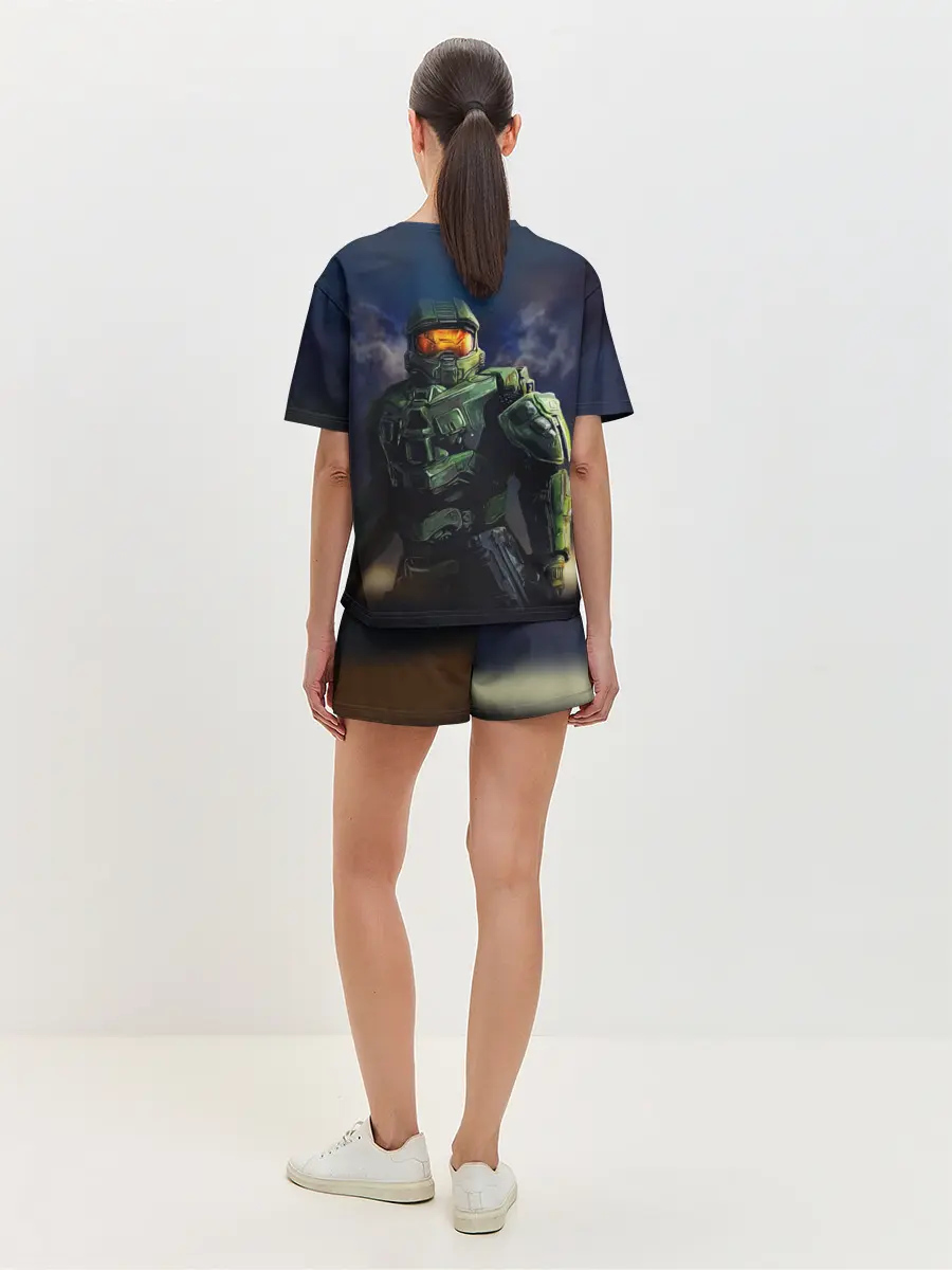 Женская пижама с шортами / Halo