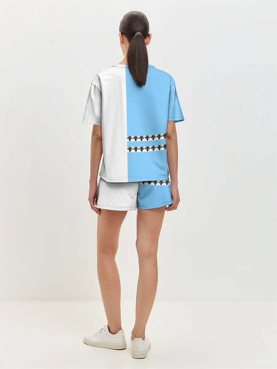 Женская пижама с шортами / Drum and bass