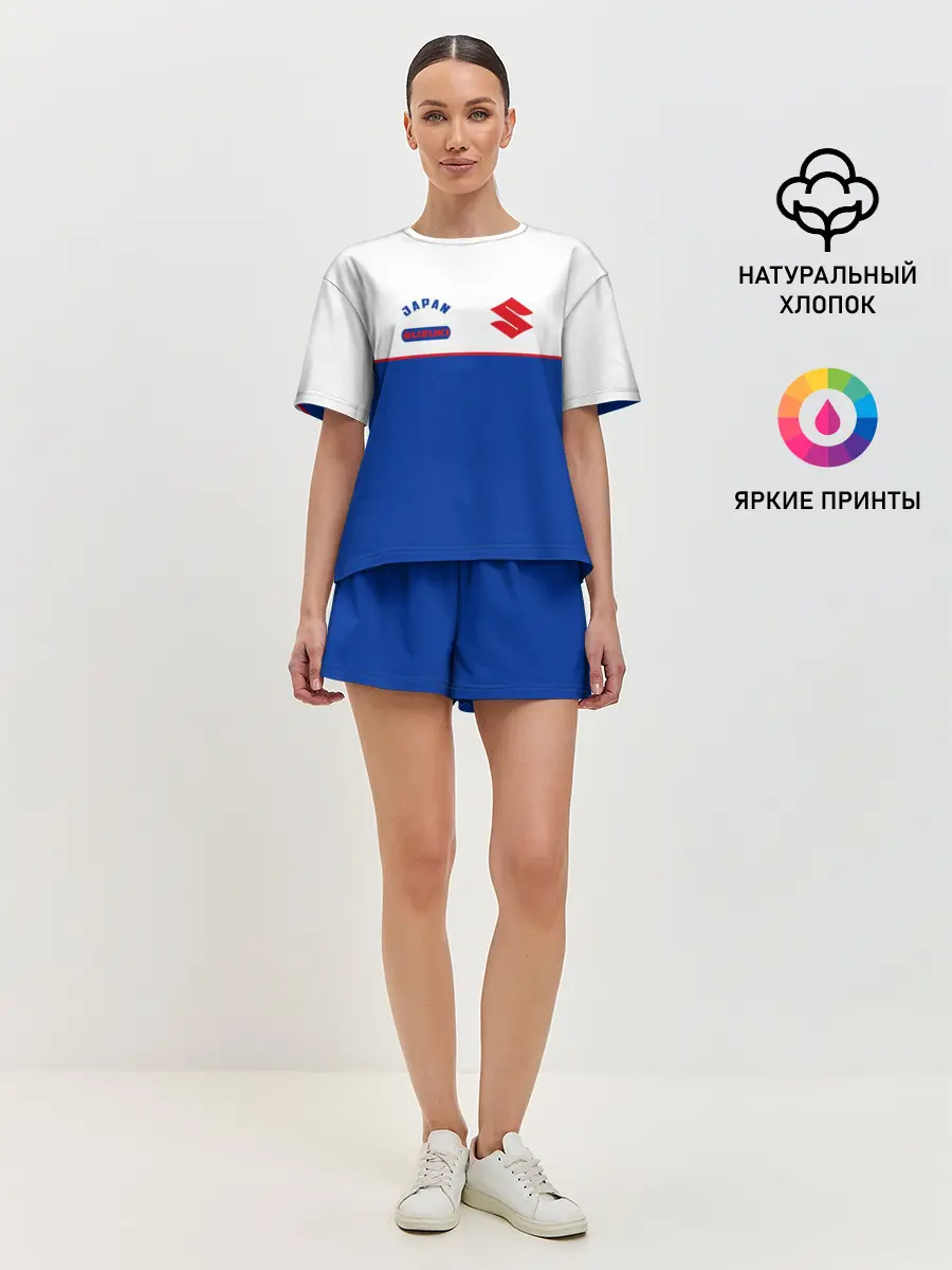 Женская пижама с шортами / Suzuki