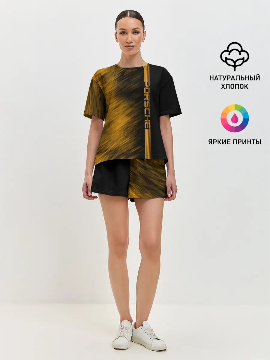 Женская пижама с шортами / Porsche