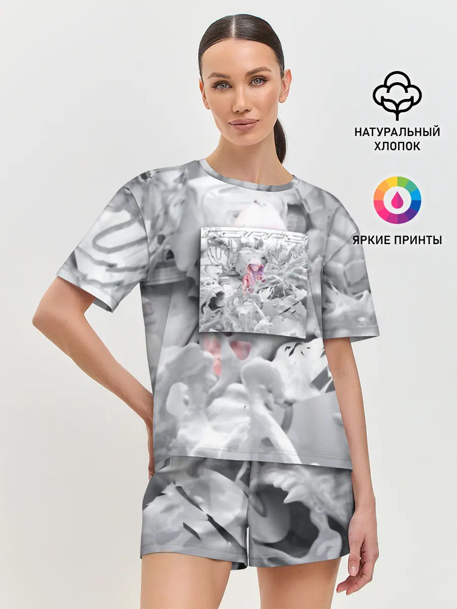 Женская пижама с шортами / Boulevard Depo RAPP2