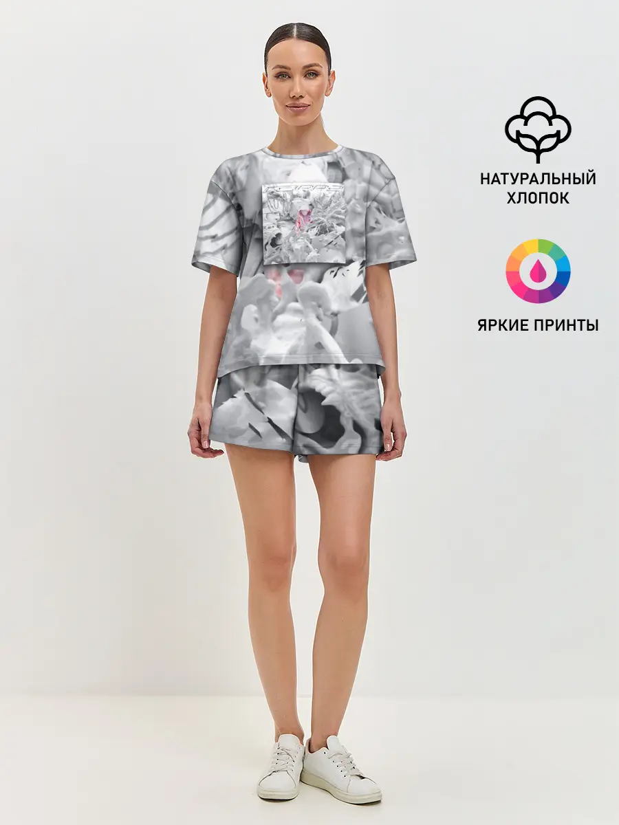 Женская пижама с шортами / Boulevard Depo RAPP2