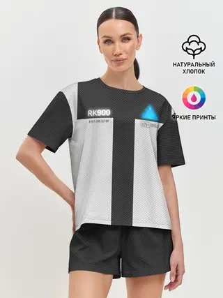 Женская пижама с шортами / Connor Detroit: Become Human.