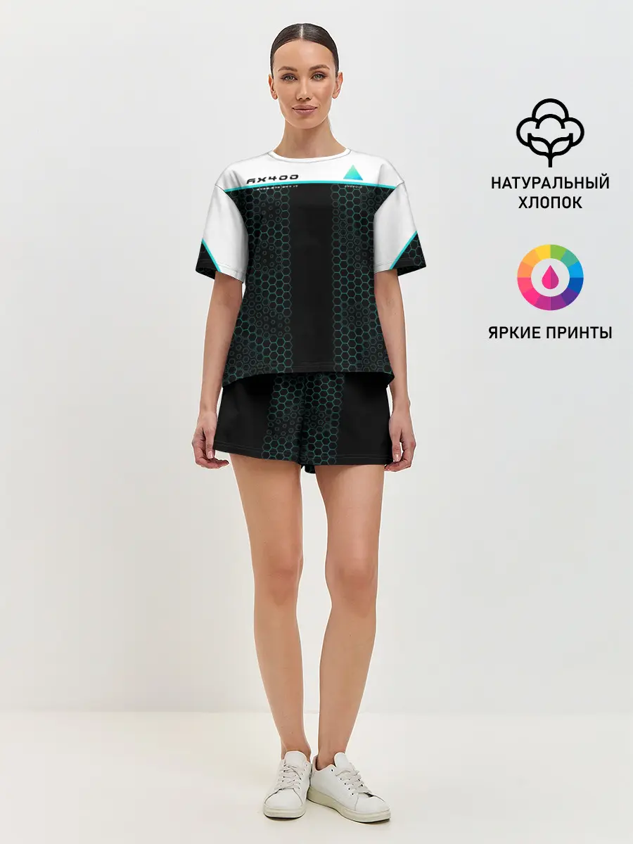 Женская пижама с шортами / Detroit AX400