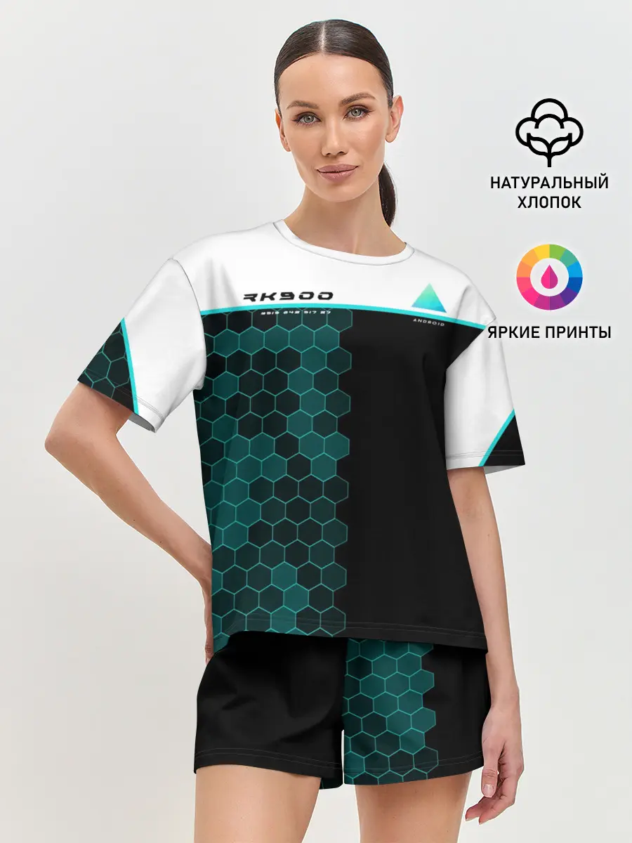 Женская пижама с шортами / Detroit RK900