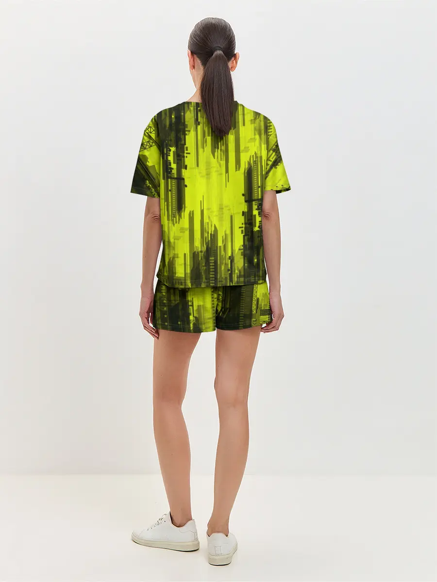 Женская пижама с шортами / CYBERPUNK 2077 | КИБЕРПАНК 2077