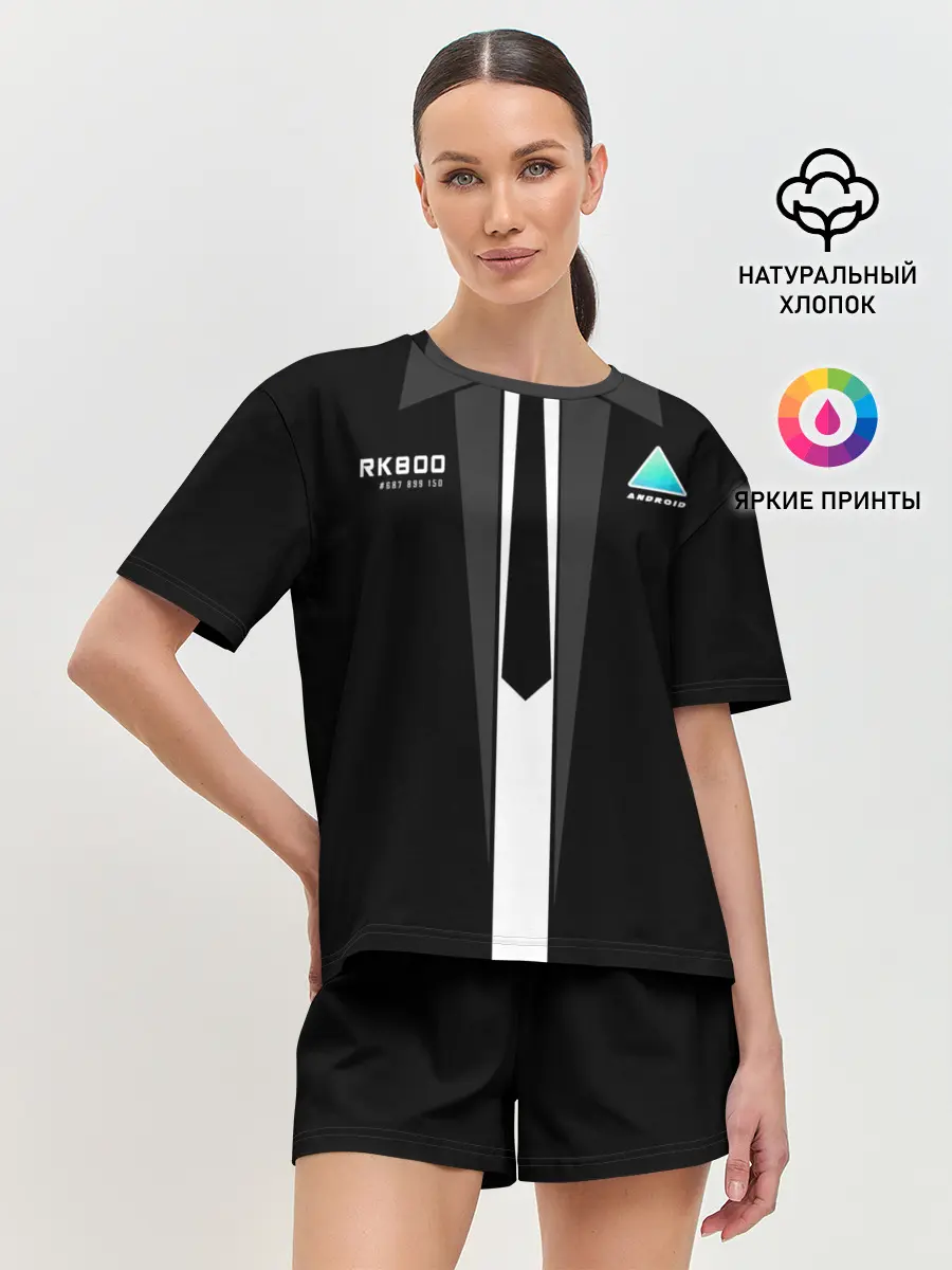 Женская пижама с шортами / Detroit RK800