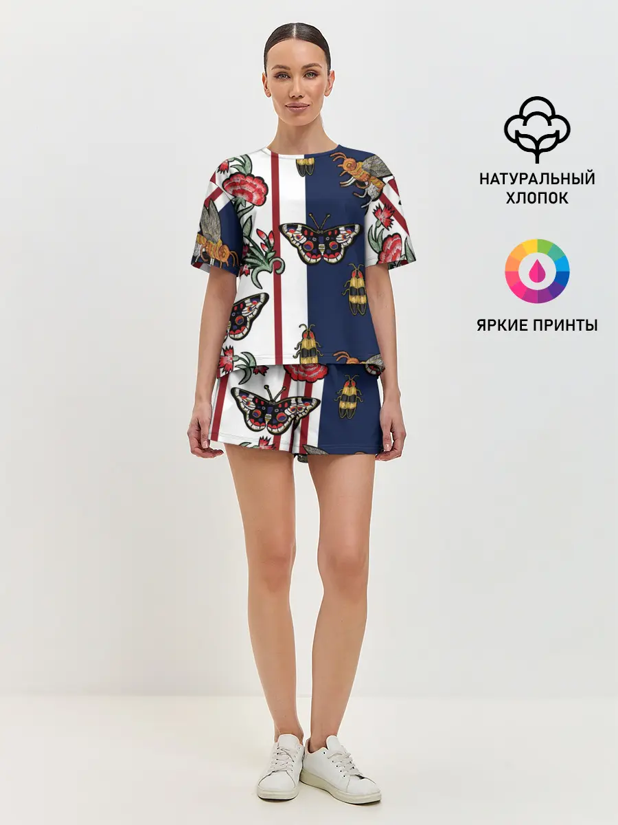 Женская пижама с шортами / GG