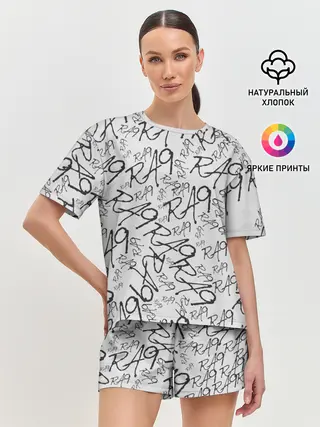 Женская пижама с шортами / RA9 DEVIANT