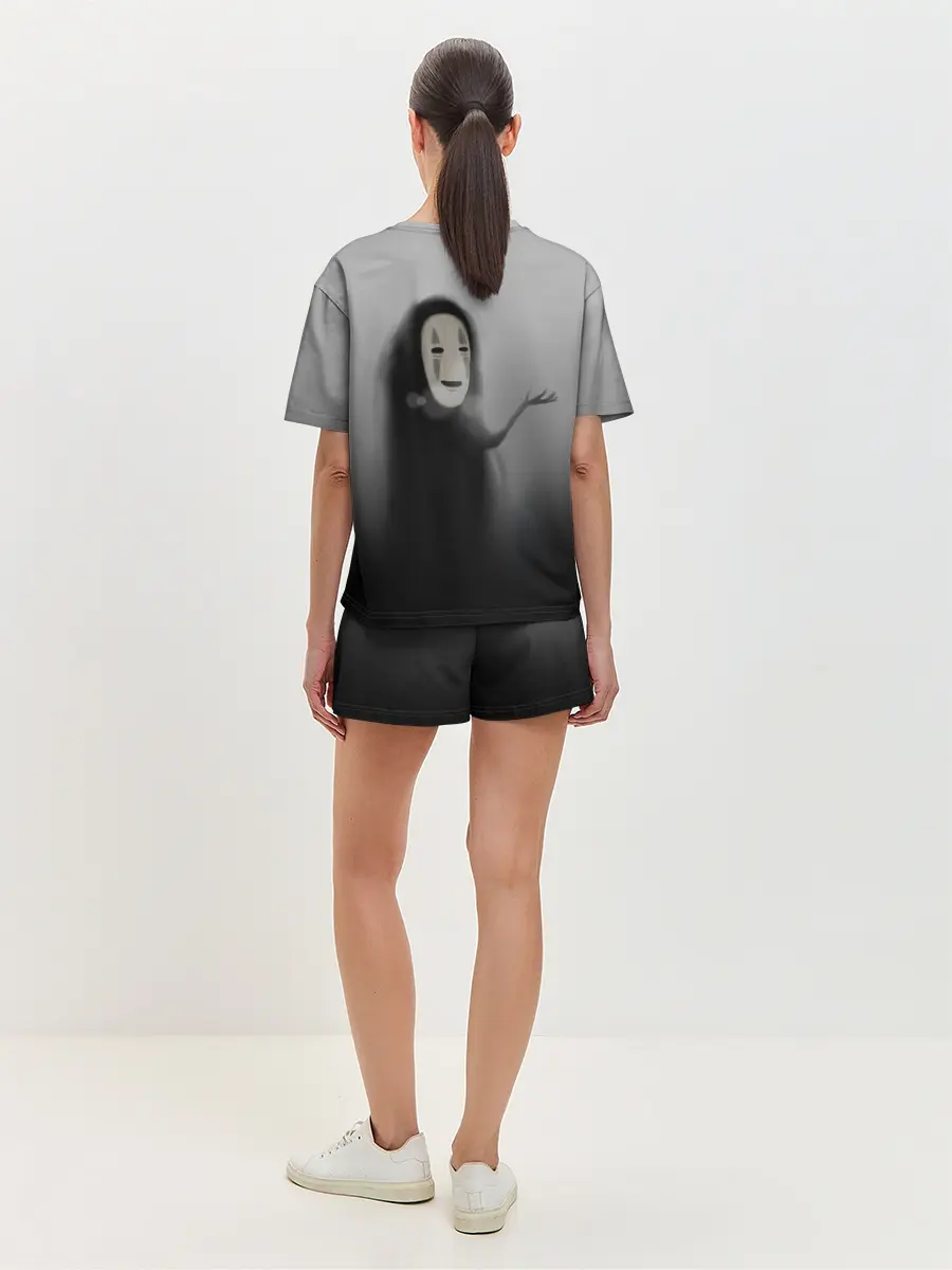 Женская пижама с шортами / Каонаси в тумане