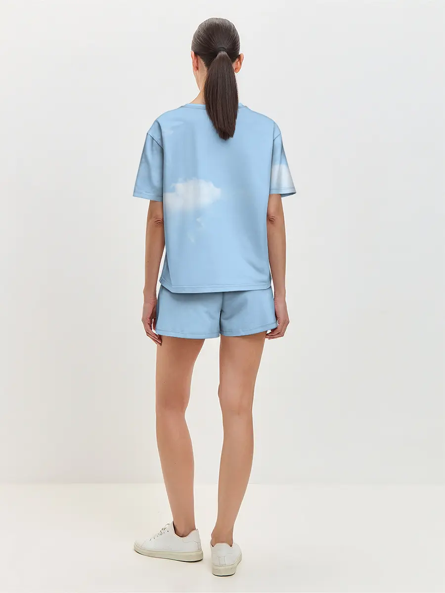 Женская пижама с шортами / Бо летает с сусуватари