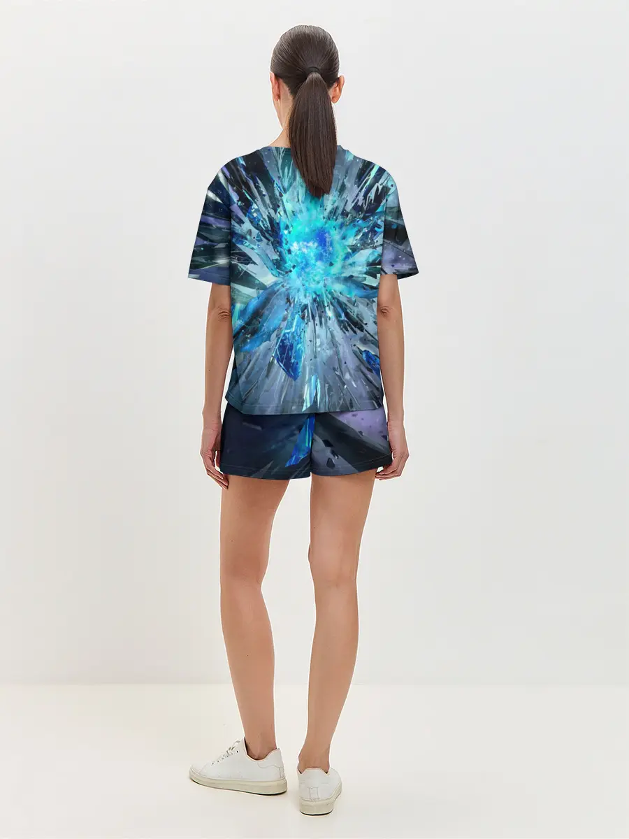 Женская пижама с шортами / CYBERPUNK 2077