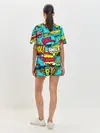 Женская пижама с шортами / Поп-арт в моде