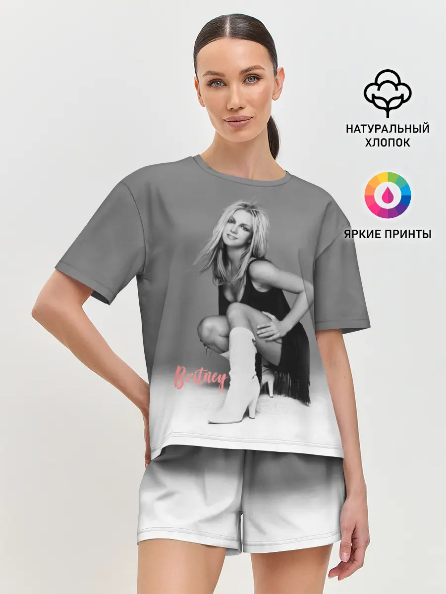 Женская пижама с шортами / Britney _