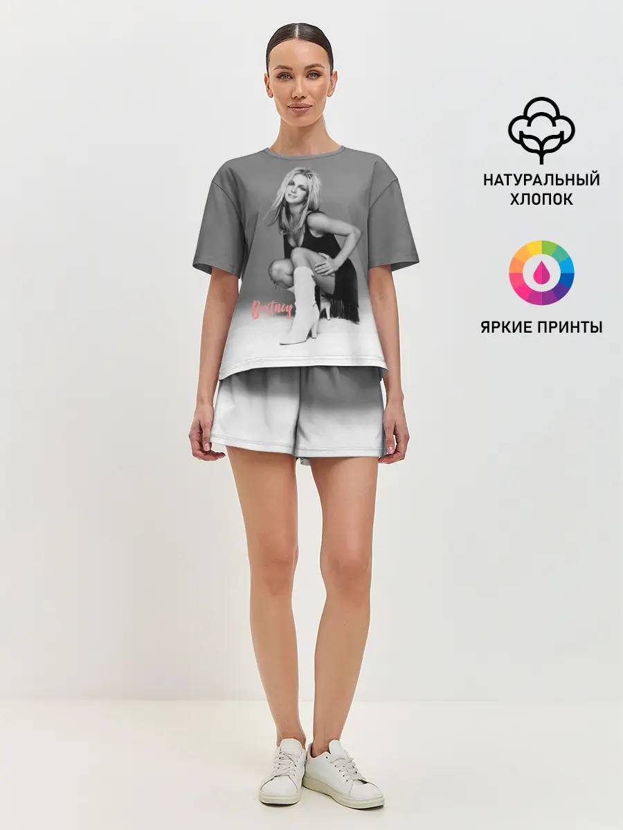 Женская пижама с шортами / Britney _