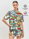 Женская пижама с шортами / POP ART FASHION | ПОП АРТ