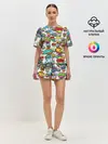 Женская пижама с шортами / POP ART FASHION | ПОП АРТ