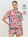 Женская пижама с шортами / Pop Art