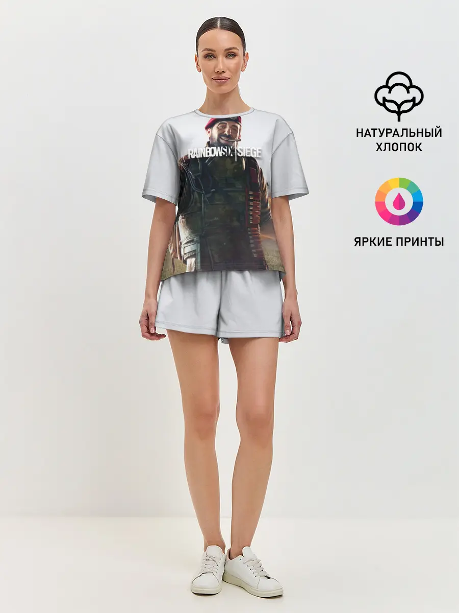 Женская пижама с шортами / RAINBOW SIX SIEGE MAESTRO