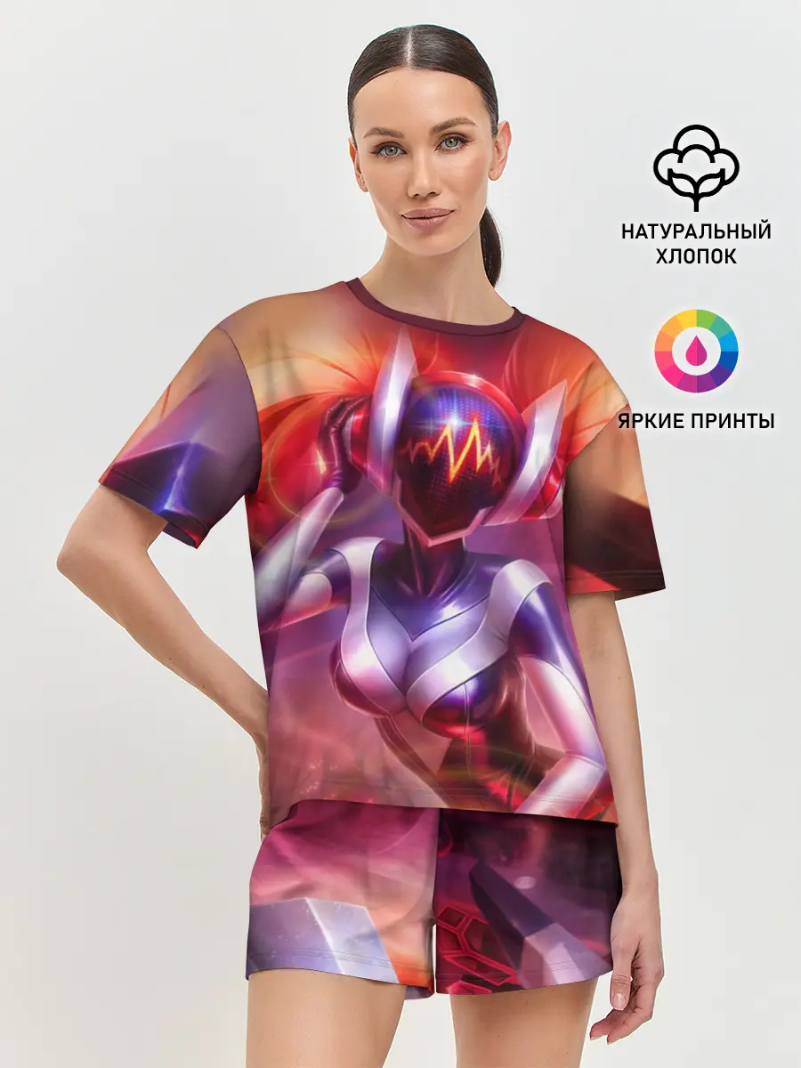 Женская пижама с шортами / DJ Sona | League of Legends