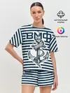 Женская пижама с шортами / Якорь ВМФ