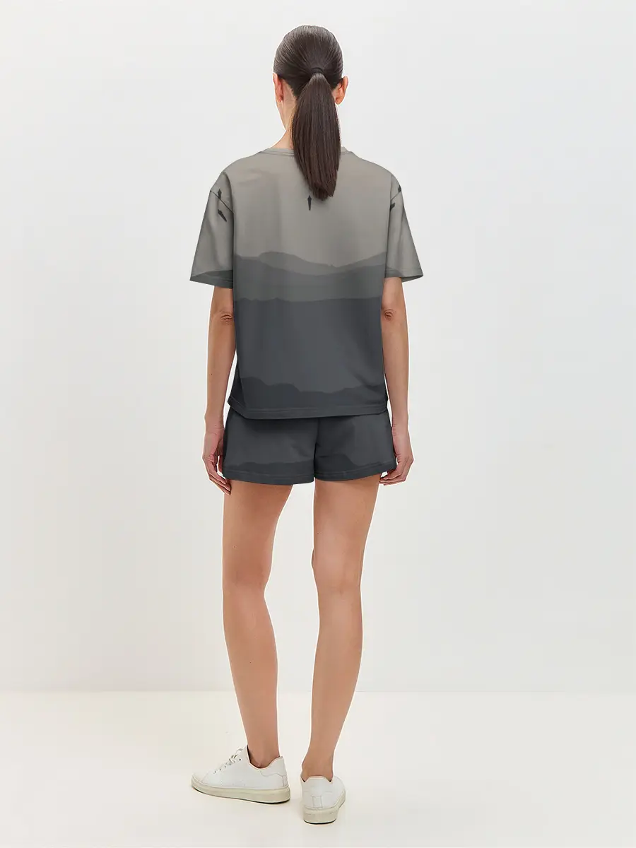 Женская пижама с шортами / DEATH STRANDING | DS