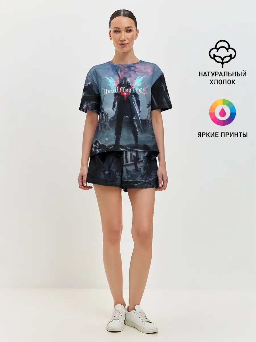Женская пижама с шортами / DEVIL MAY CRY 5