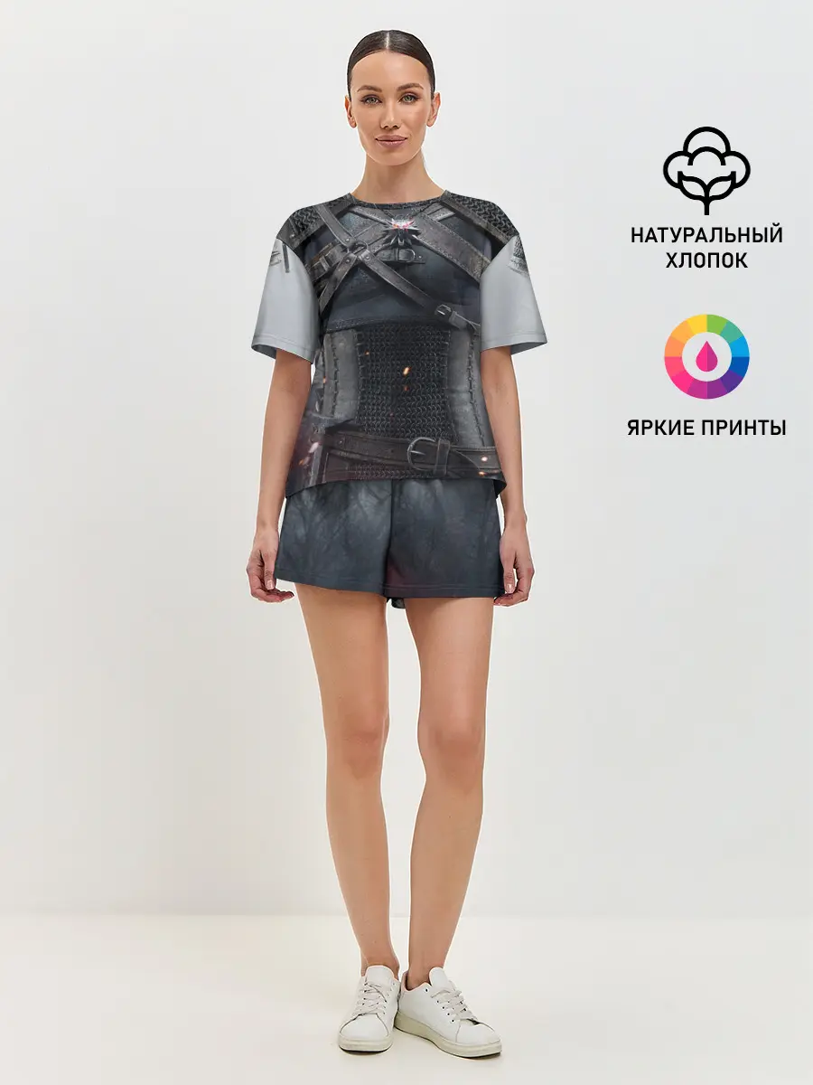 Женская пижама с шортами / Геральт | снаряжение