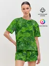 Женская пижама с шортами / Тропики