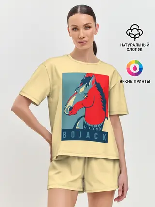 Женская пижама с шортами / Конь БоДжек #2