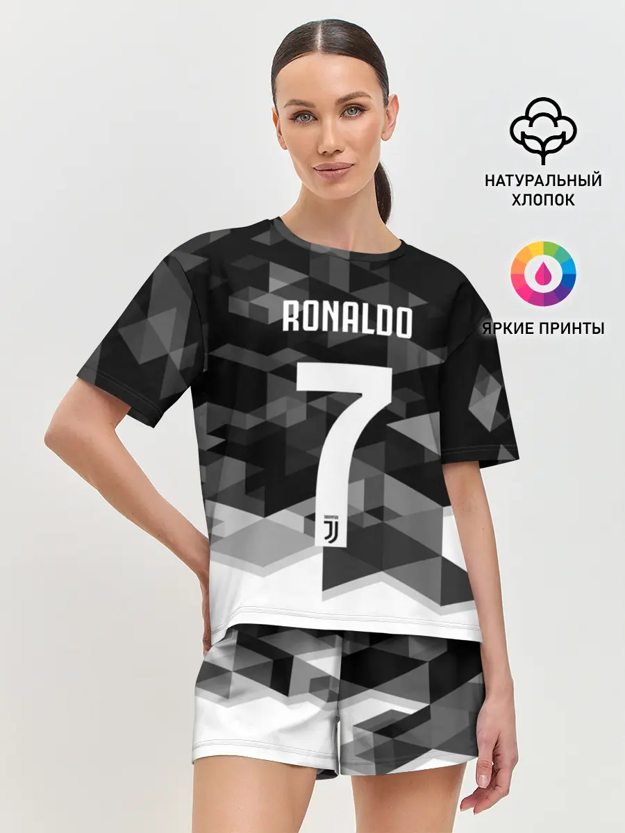 Женская пижама с шортами / RONALDO JUVE SPORT