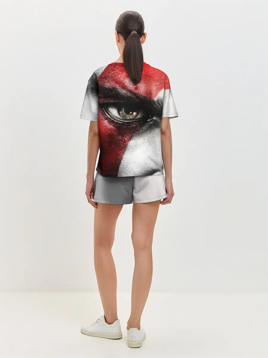 Женская пижама с шортами / Взгляд Кратоса