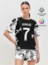 Женская пижама с шортами / RONALDO JUVE SPORT