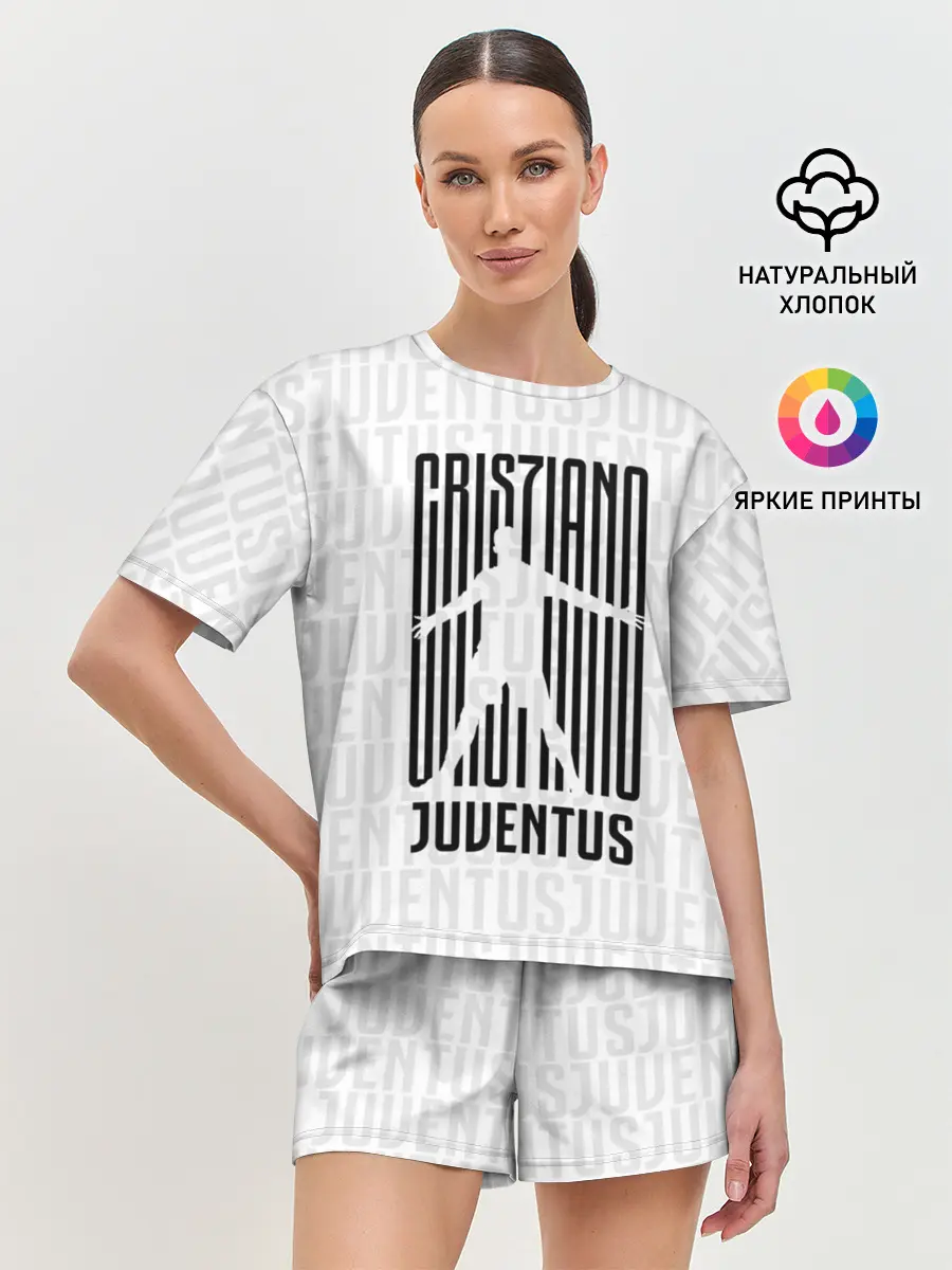 Женская пижама с шортами / RONALDO JUVE SPORT