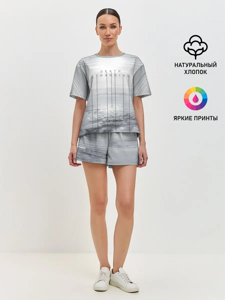 Женская пижама с шортами / DEATH STRANDING