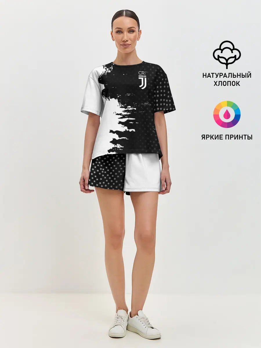 Женская пижама с шортами / RONALDO JUVE SPORT
