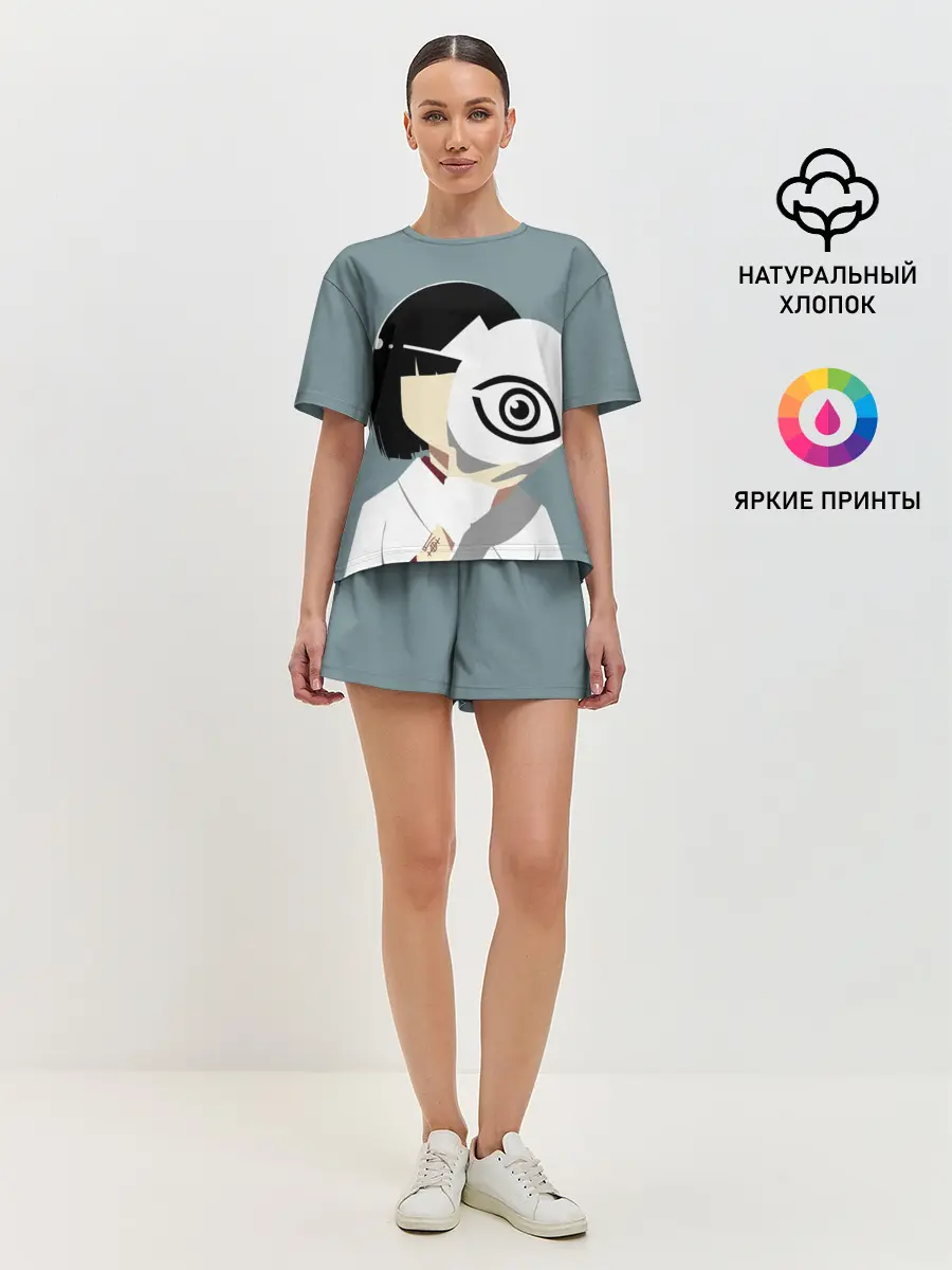 Женская пижама с шортами / Нора - синки Ято