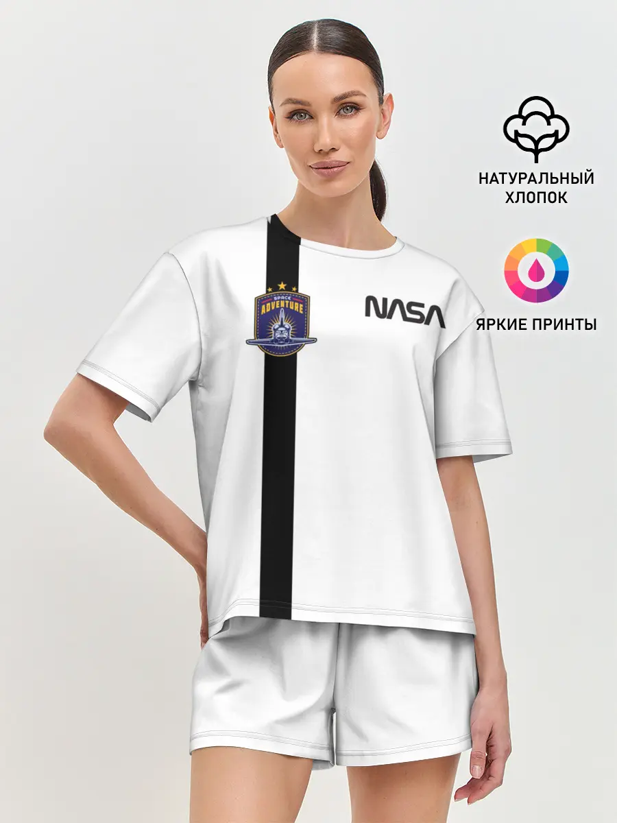 Женская пижама с шортами / NASA