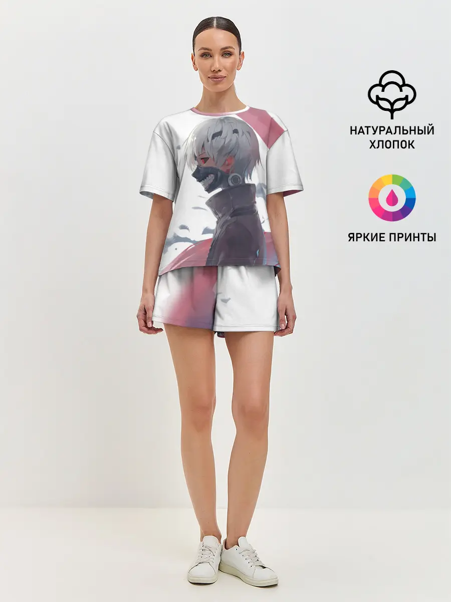 Женская пижама с шортами / Токийский гуль