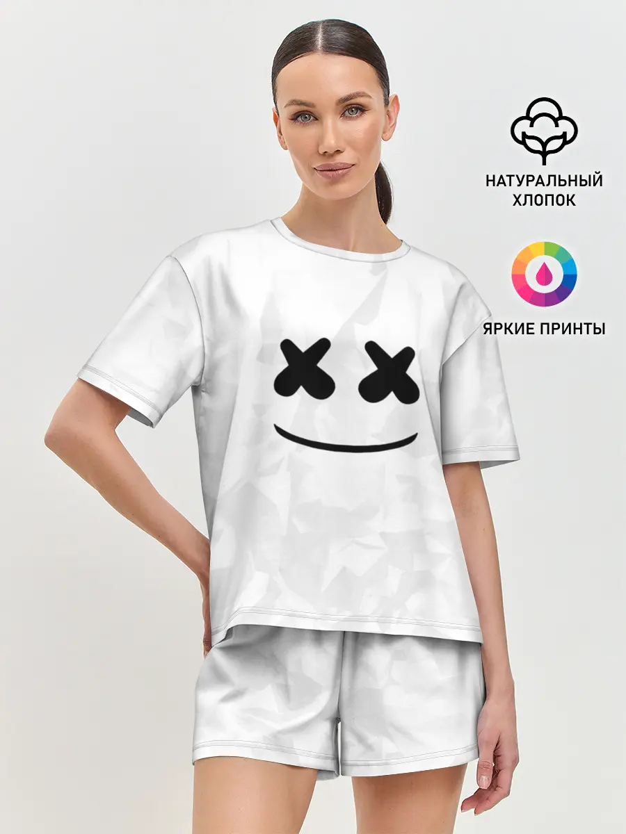 Женская пижама с шортами / MARSHMELLO