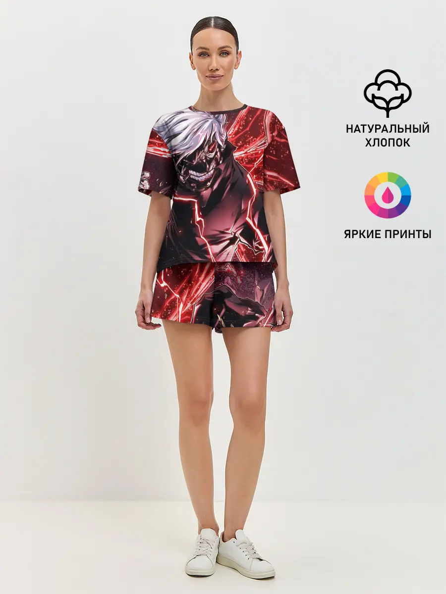 Женская пижама с шортами / ТОКИЙСКИЙ ГУЛЬ