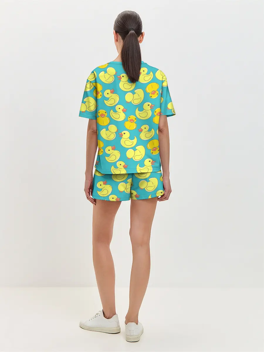 Женская пижама с шортами / Duck