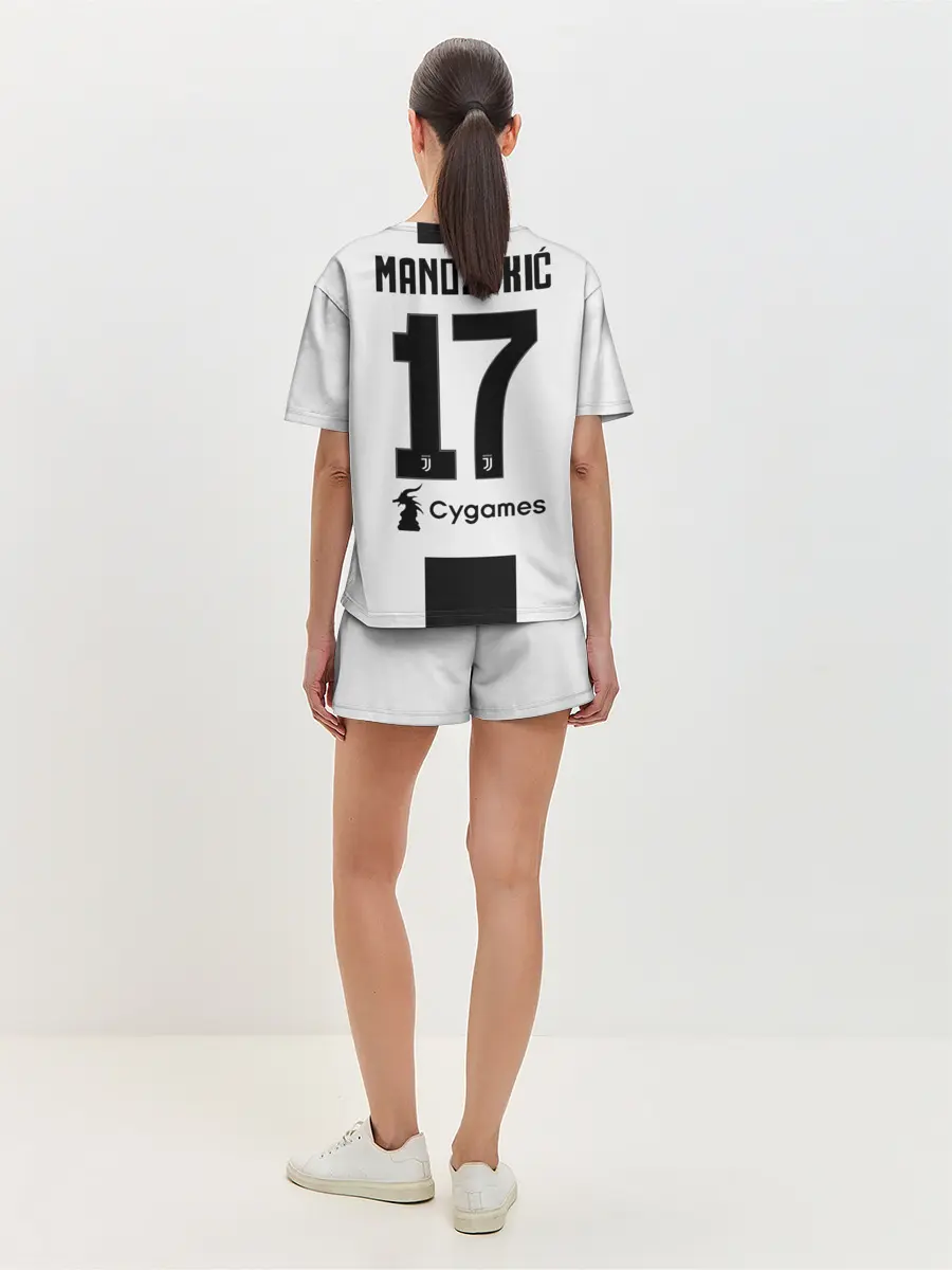 Женская пижама с шортами / Mandzukic home 18-19
