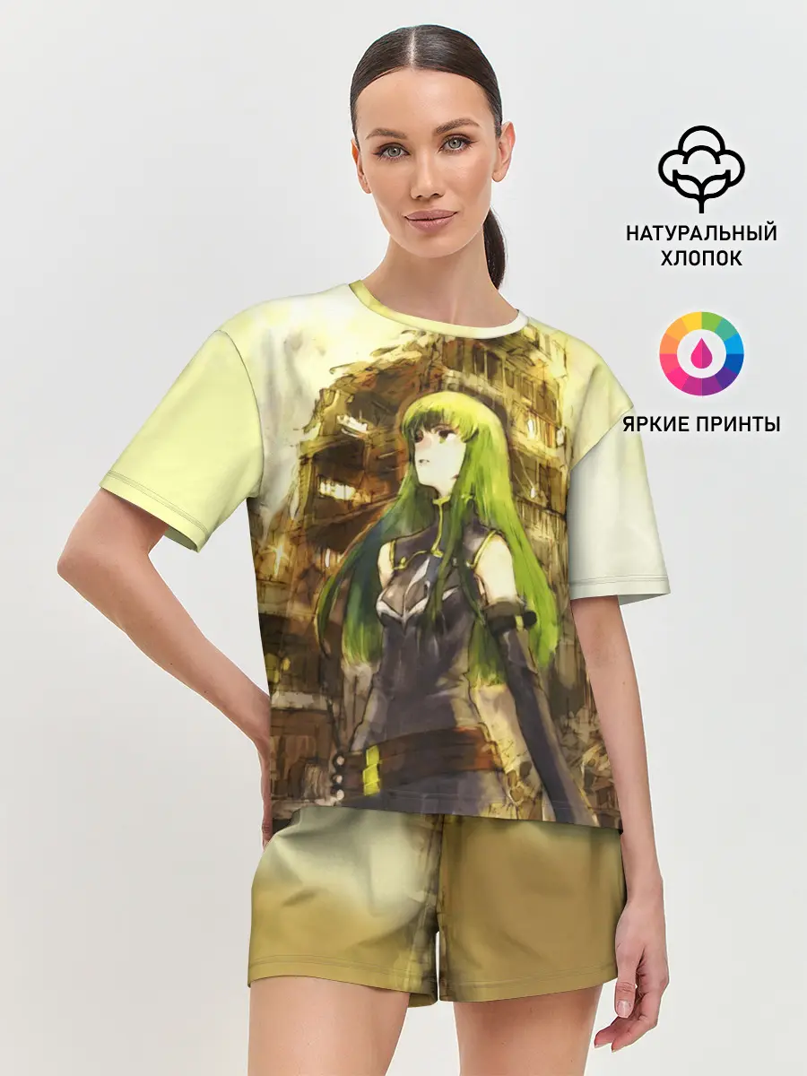 Женская пижама с шортами / Code Geass art