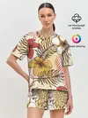 Женская пижама с шортами / Тропики