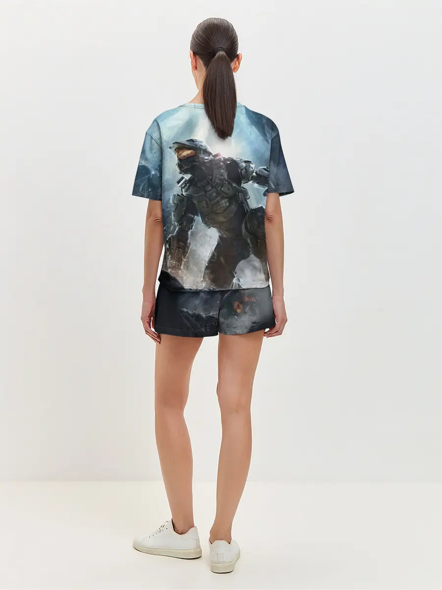 Женская пижама с шортами / Halo