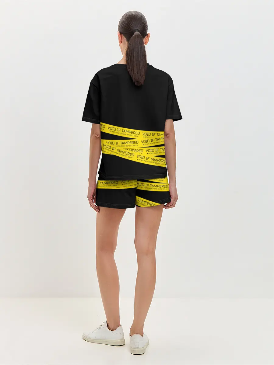 Женская пижама с шортами / Void if tampered
